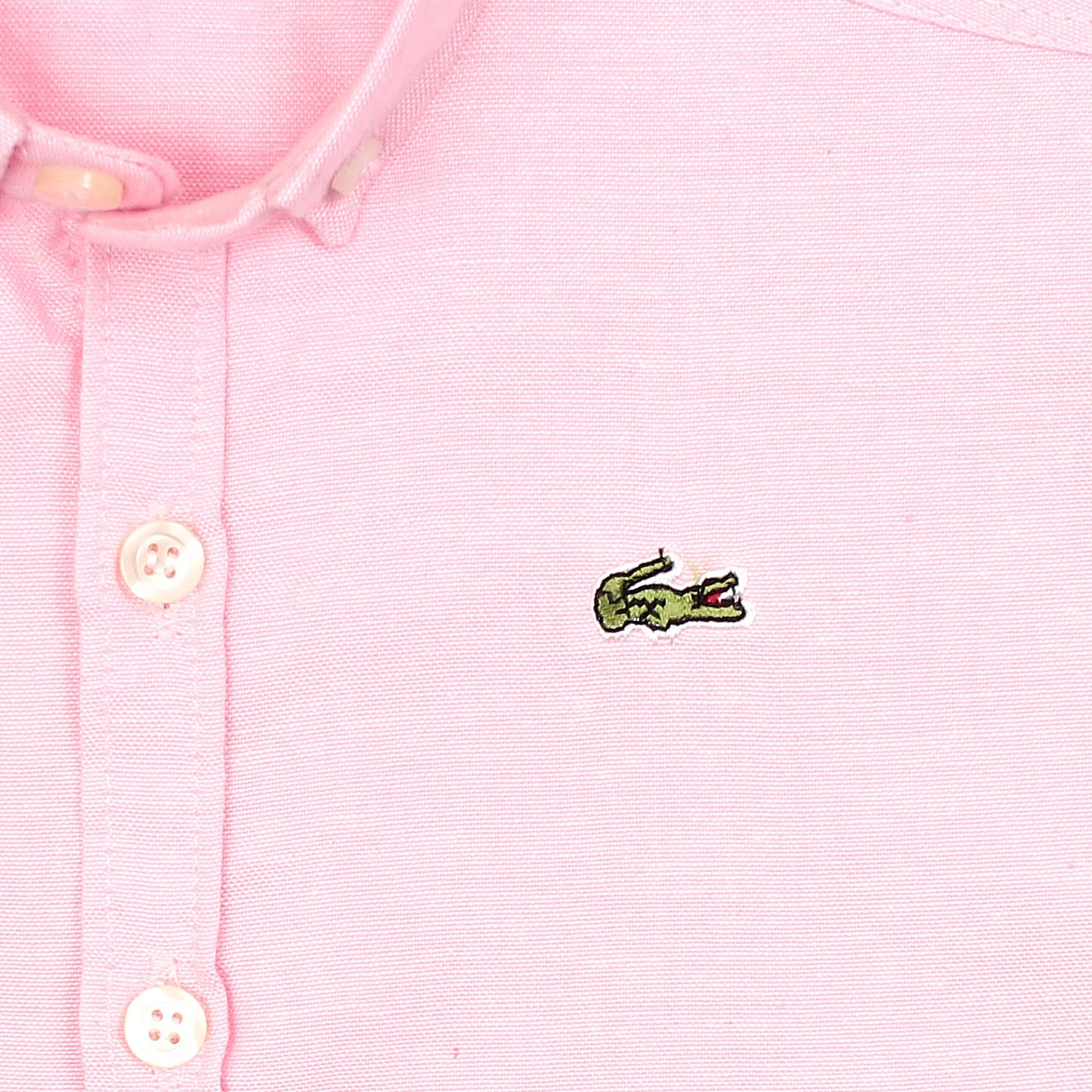 LCST Pink Casual Shirt With Embroidered Logo
