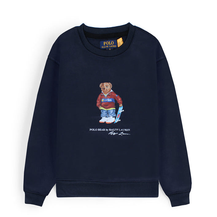 RL Bear Black SK Sweatshirt