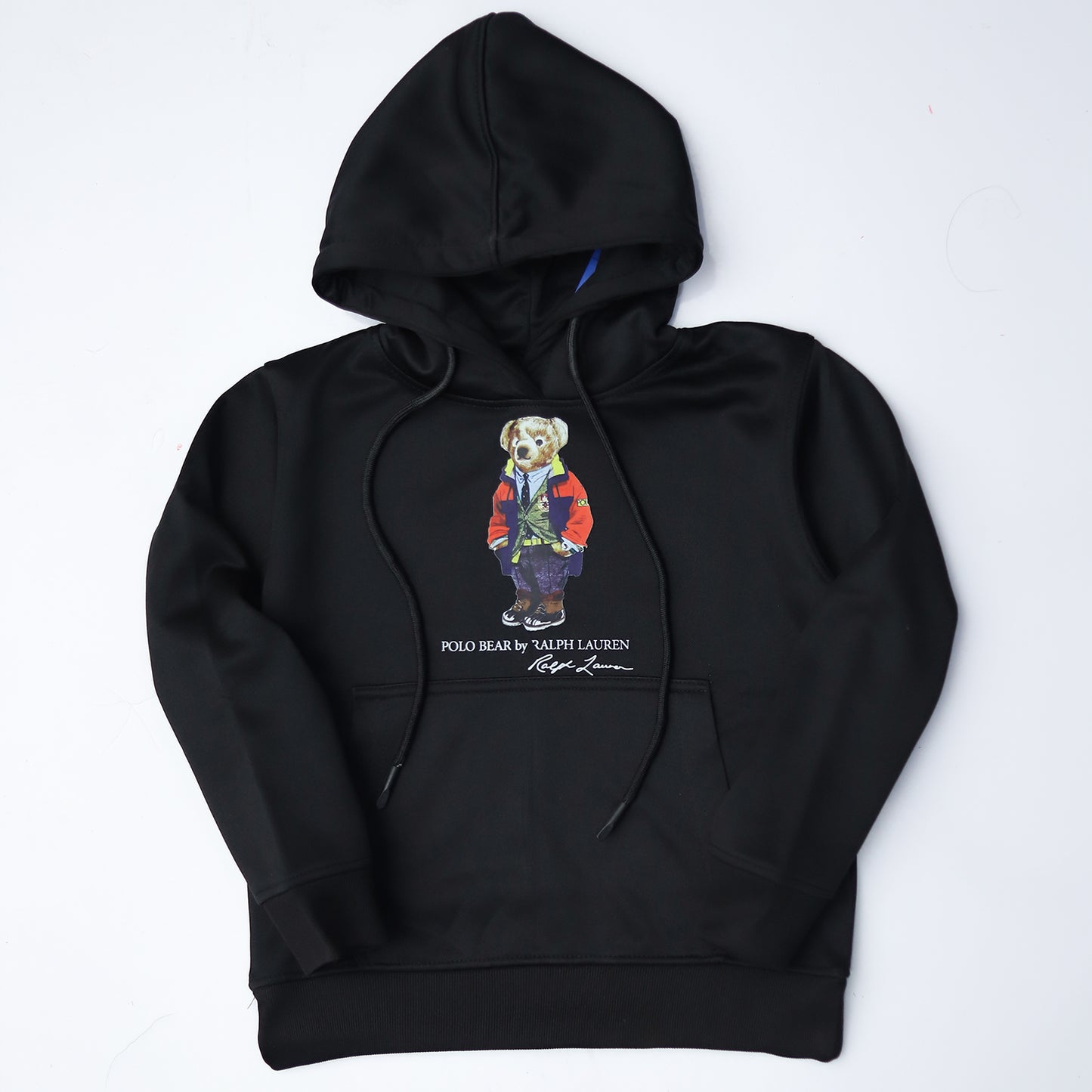 RL Bear Black Hoodie
