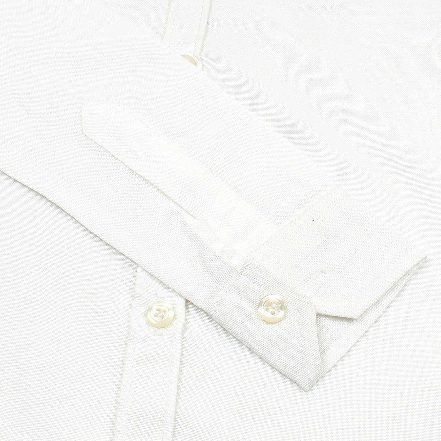 LCST White Casual Shirt With Embroidered Logo